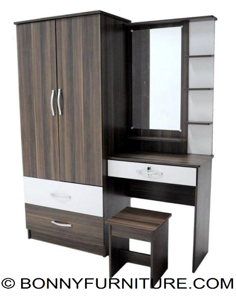 Chicago Wardrobe Cabinet With Dresser Bonny Furniture