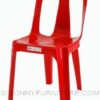 plastic chair ruby 1 cofta red