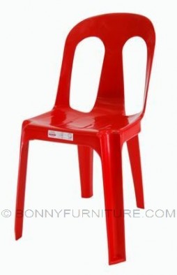 plastic chair ruby 1 cofta red