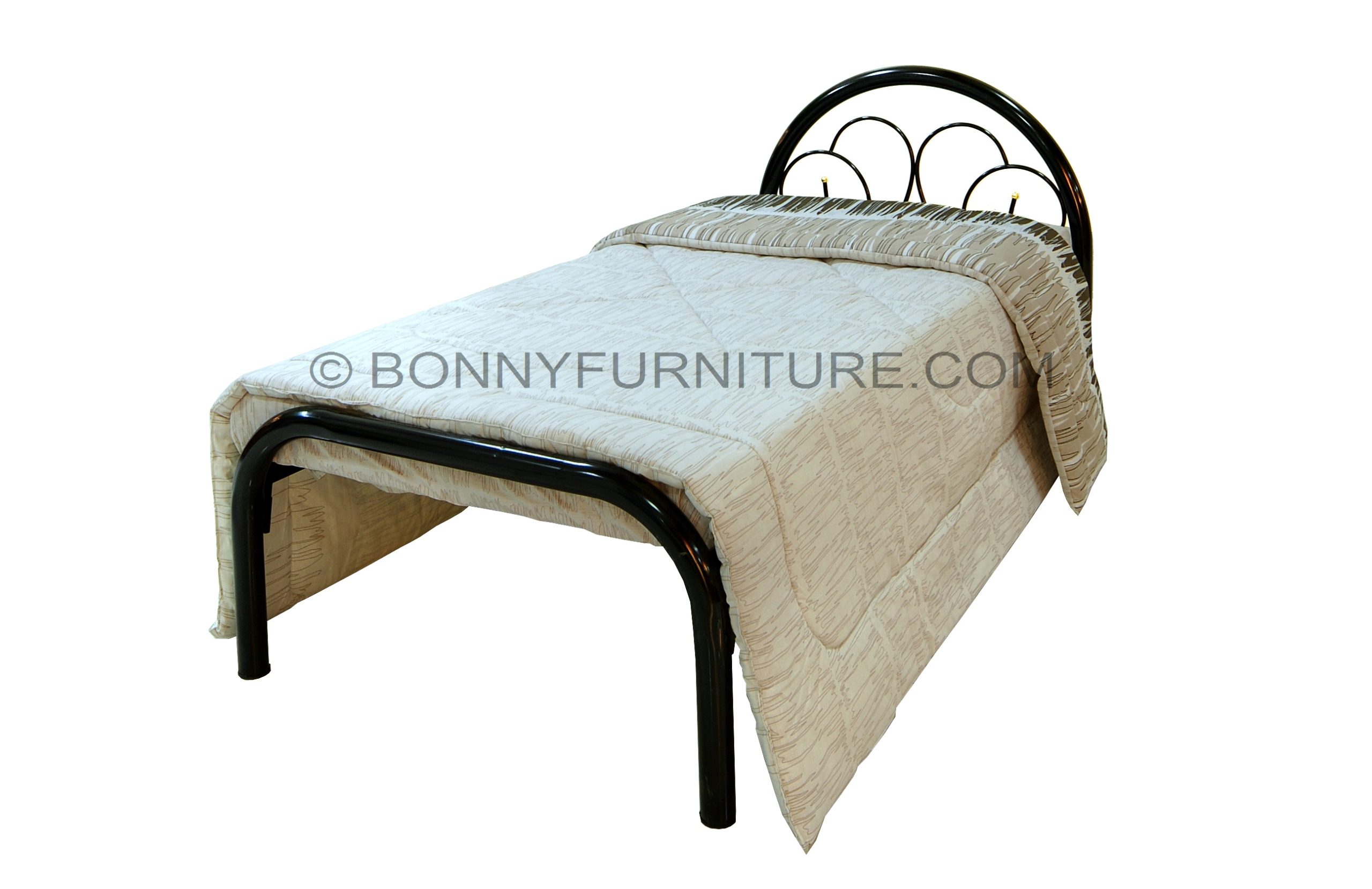 Cyprus Steel Bed (Single size) Bonny Furniture