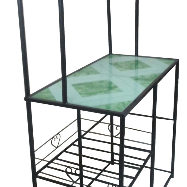 Stove Stand High with Tiles Bonny Furniture