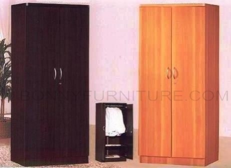 260 wardrobe cabinet 2-doors wenge beech