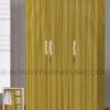 360 wardrobe cabinet 3-doors with drawers bamboo