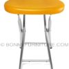 fs-100 folding stool translucent orange