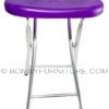 fs-100 folding stool translucent violet