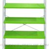 520 shelf rack green metal