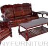 609 wooden sala set with center and side