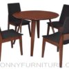 darragh 4-seaters dining set round table