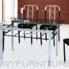 dining set sk-g34 4-seater sk-g36 6-seaters metal frame