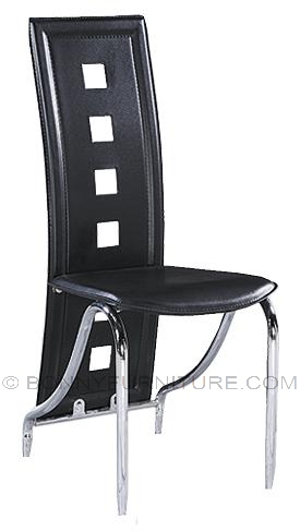 911 dining chair leatherette black
