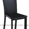 912 dining chair leatherette black
