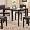 esther dining set 4-seater wooden cushion seat 6-seater