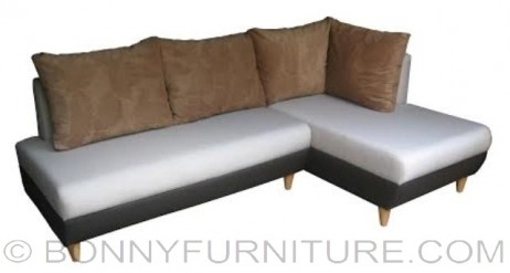 cisco#1014 l-shape sofa with cushion