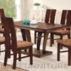 joash dining set 6-seaters cushion seat