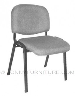 vc1008 visitors chair fabric pvc leather
