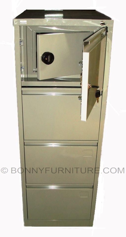 Vertical Filing Cabinet With Vault Bonny Furniture