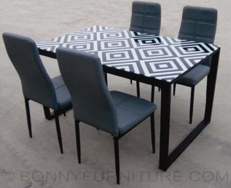 jit-peri dining set 4-seater