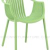 pp-607 plastic chair green