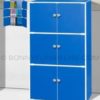 ur 6015 storage cabinet book shelf blue