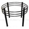 circle dining table metal frame