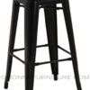 ed504a metal frame high stool black