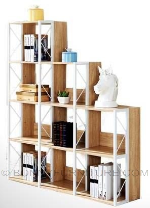 bk-8833 book shelf open display rack
