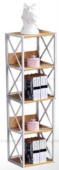 bk-8843c book shelf open display rack