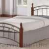 wooden post bed ed208