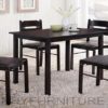 Romans dining set 4-seaters