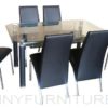 828 Dining Set 6-seater rectangle