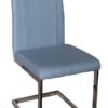 dc4693 dining chair leatherette gray