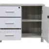 sd-26 side drawer cabinet open