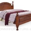 moses wooden bed queen size