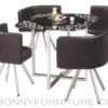 qy-804b dining set 4-seater