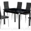 uh-caleb expandable dining set 6-seaters
