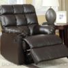 z-9469 recliner chair black 11 brown 14