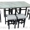a04 foldable dining set 4s