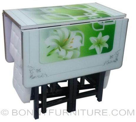 a29 foldable dining set 4s
