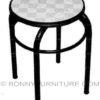 checkered stool
