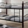 jit-b239 DOUBLE DECK STEEL BED WITH WOODEN POST
