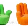 a010-4 finger sofa green orange