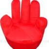a010-4 finger sofa red