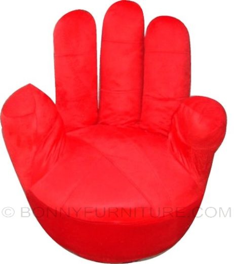 a010-4 finger sofa red