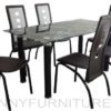 jit-annistonq dining set 6-seater