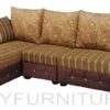 alyssa lshape sofa with single