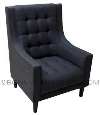 ellena accent chair dark gray