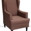 elysse field accent chair medium brown