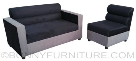 le sofa 211 black-gray
