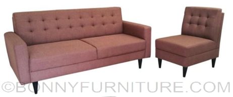 lotteria sofa 311 medium brown
