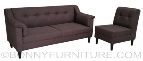 lucciano sofa set 311 brown